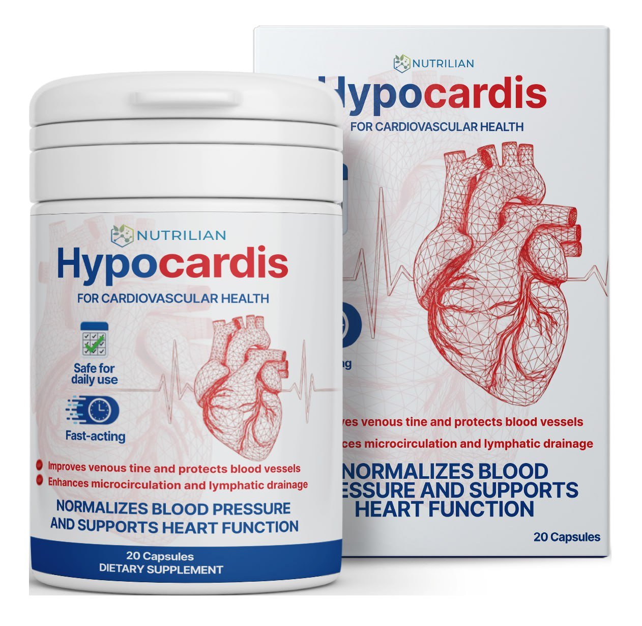 Hypocardis – Cápsulas para Regular la Presión Arterial y Mejorar la Salud Cardiovascular