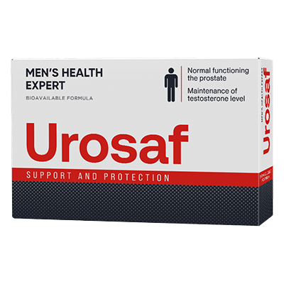 Urosaf – Mejora la salud prostática | Suplemento natural efectivo