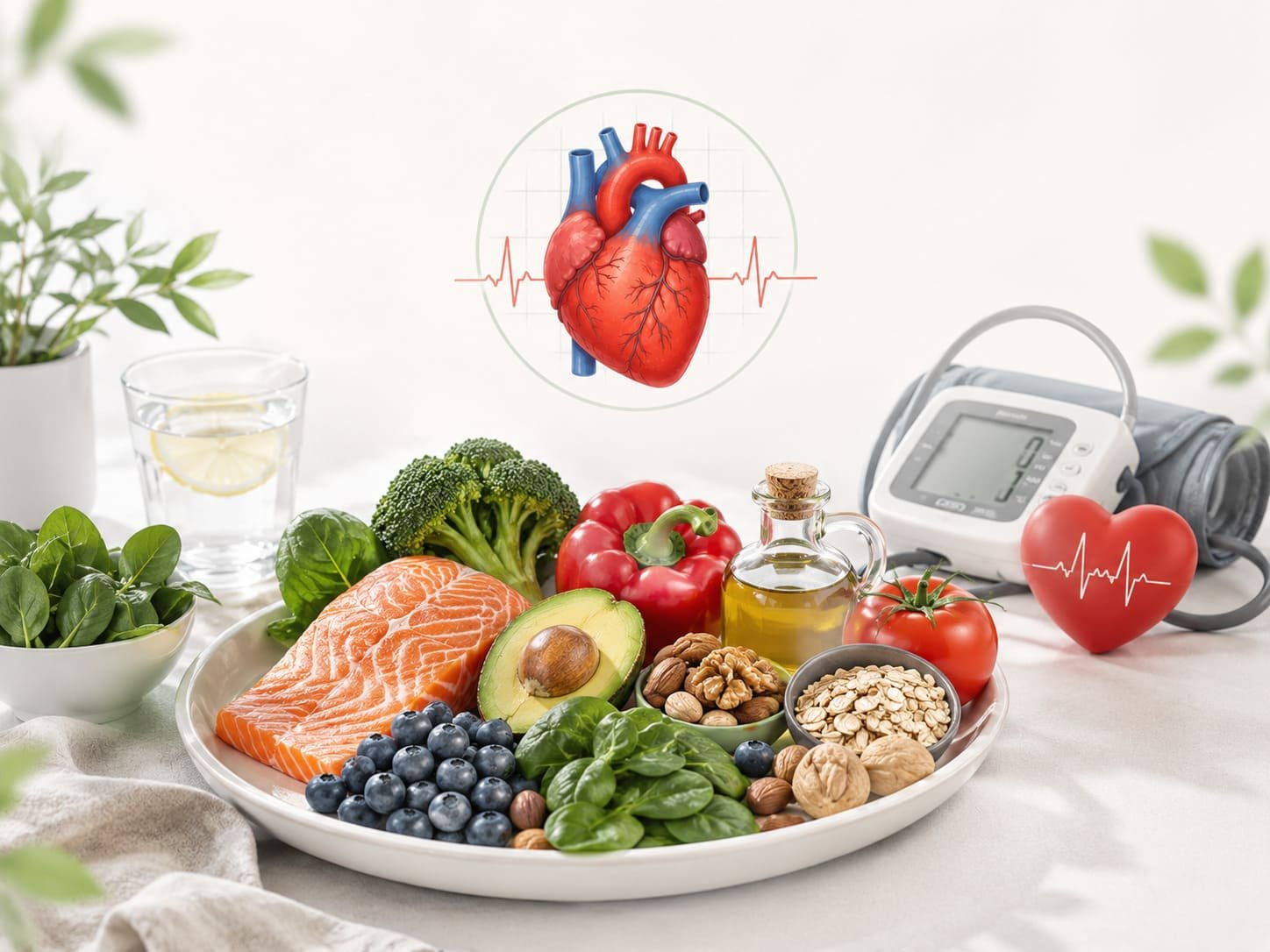 Alimentos que pueden ayudar a mantener una presión arterial saludable