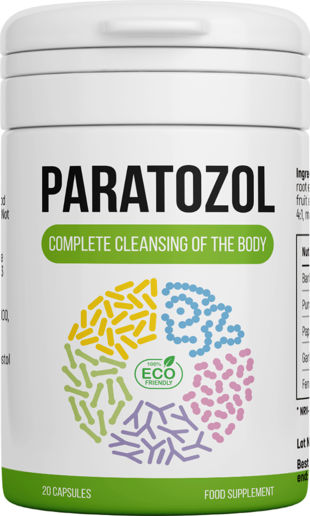 Paratozol – Cápsulas para la desintoxicación y eliminación de parásitos
