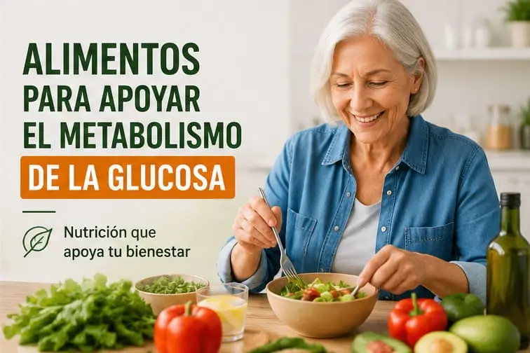 Alimentos para apoyar el metabolismo de la glucosa