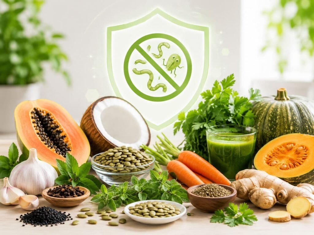 Alimentos que Ayudan a Combatir los Parásitos de Forma Natural
